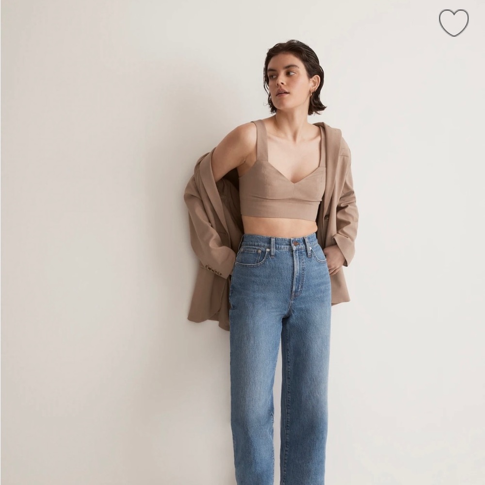 Madewell The Perfect Vintage Wide-Leg Crop Jean